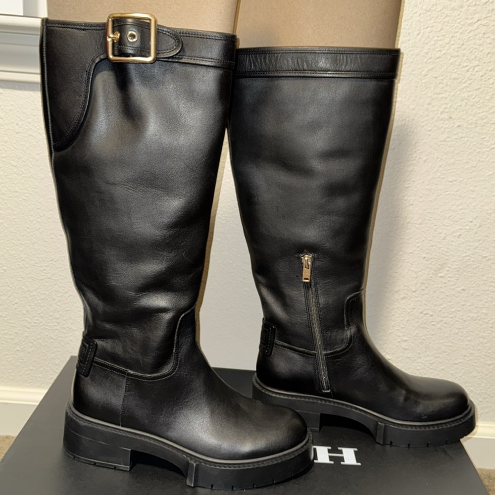 Coach Lilli Leather Boots - Picture 7 of 13